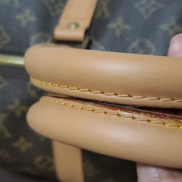 Louis Vuitton Boston Bag Keepall Monogram 45 Unisex Satchel; date code SA - Picture 9 of 17